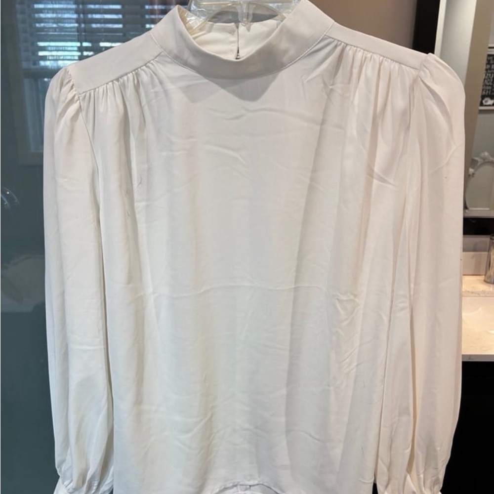 Express Women’s Classic Cream Blouse